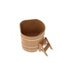 Купель BentWood угловая из лиственницы (1,03х1,03 м.), h=1 м. Натуральная Премиум для контрастных процедур фото - 2 BentWood угловая из лиственницы (1,03х1,03 м.), h=1 м. Натуральная Премиум купель фото фото - 2