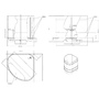 Купель BentWood угловая из лиственницы (1,03х1,03 м.), h=1 м. Натуральная Премиум для контрастных процедур фото - 6 BentWood угловая из лиственницы (1,03х1,03 м.), h=1 м. Натуральная Премиум купель фото фото - 6